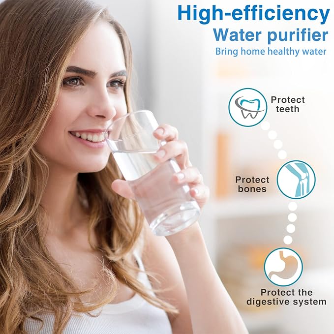 Water Filter Replacement Compatible with Ber-key ® BB9-2 Gravity Black Filter & for PF-2® Fluoride Water Filters Combo Packs, High-Efficiency Coconut Shell Activated Carbon for 250+ Contaminants