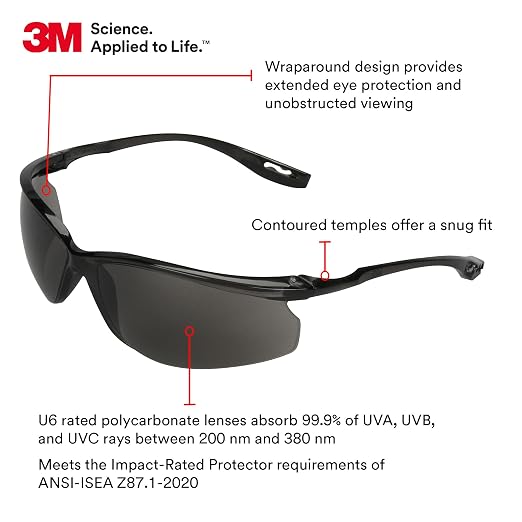 3M Safety Glasses, Virtua CCS and Virtua Sport CCS 2-Pack, Anti-Fog, ANSI Z87, Corded Ear Plug Control System, Removable Foam Gasket, 1 Pair of Clear Lens and 1 Pair of Gray Lens
