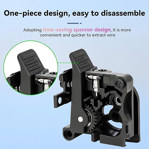 Creality K2 Plus Extruder Front Cover, Original Official K2/ K2 Pro Extruder Kit, Support 1.75mm Filament Extruded, K2 Plus Combo Extruder Assembly for Smooth and Precise Feed, Durable 3D Printer Part