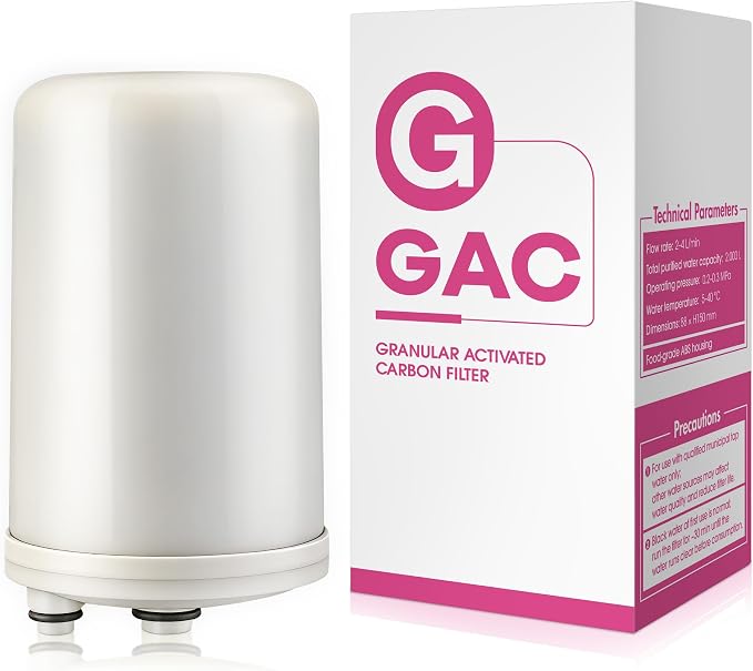Premium Granular Activated Carbon Filter Compatible with HG-N Type Water Ionizer, Compatible with Enagic Kangen LeveLuk SD501, JrIV, KANGEN 8(Not Original Type Before 2010)