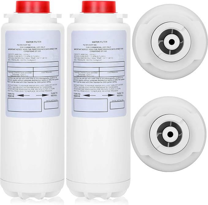5160-0-C® Filter, Replacement for Elkay Water Filter 5160-0-C® By Certified, Compatible with Ezh2o Filter Replacement Filling Station, High Capacity Filter 516-00-C 6000 Gallon, No Chip
