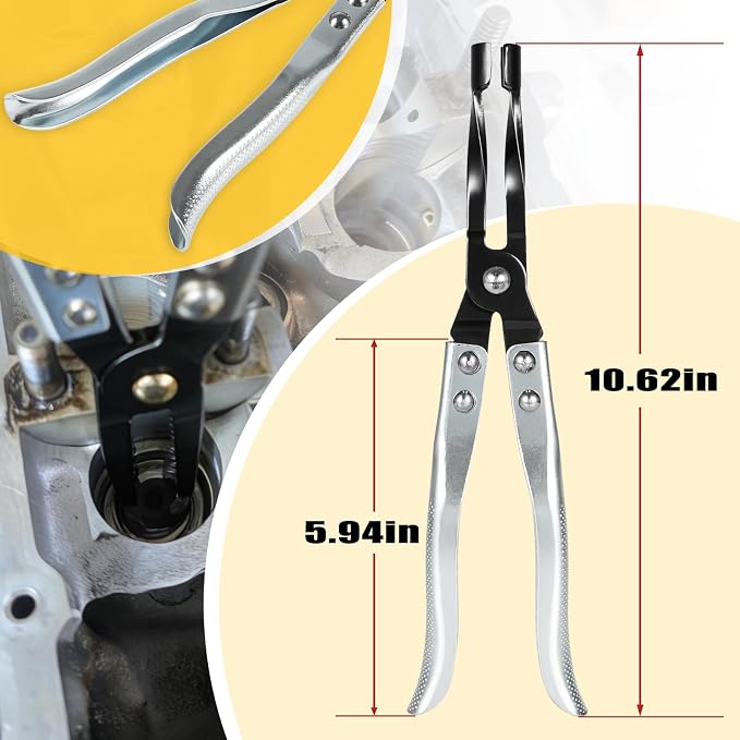 36050 Valve Keeper Remover and Installer Kit & HW0107 Valve Seal Pliers Valve Stem Seal Removal Tool Valve Spring Compressor for Toyota Four Cylinder & for Chrysler New World Engines (36050 & HW0107)