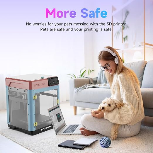Flashforge Enclosure Accessories Set for Adventurer 5M, DIY Enclosure Kit with Plates and Screws to Unlock The ABS/ASA/PC Printing