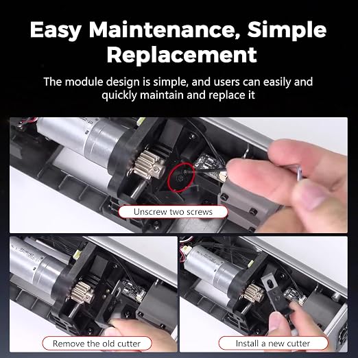Creality CFS-C Filament Cutter 3PCS, Official Original CFS-C Accessory, External Cutter Replacement 3D Printer Parts, Fast Cut-Off, High Durability, Quick Replacement