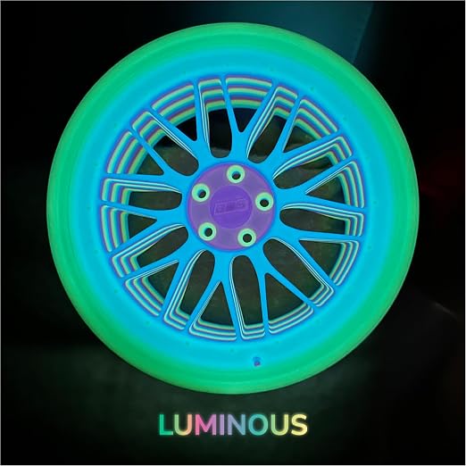 Polymaker Panchroma Luminous PLA Filament 1.75mm for 3D Printing, Rainbow | Neatly Wound, Glow in the Dark PLA 1kg, Easy Print & Smooth Feeding, Compatible with Bambu Lab & Most 3D Printers