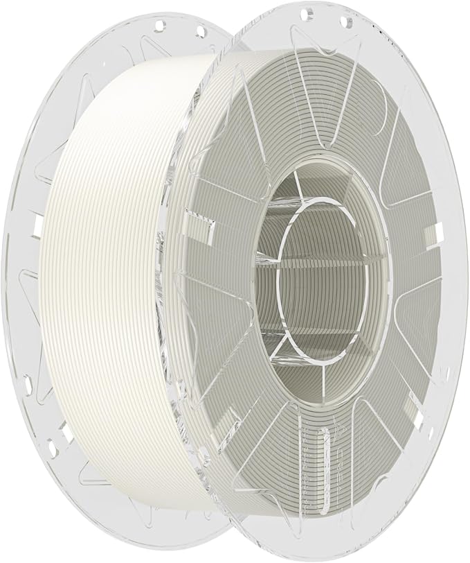 Creality PLA Filament 1.75mm for K2 Plus Combo, RFID 3D Printer Filament PLA for High Speed 30-600mm/s, 1kg(2.2lbs)/Spool Hyper PLA Filament Support CFS, Fits for Most 3D Printers (White)