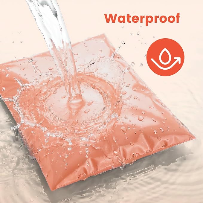 Metronic Poly Mailers 14.5x19 400 Pack, Heavy Duty Shipping Bags Bulk Self Seal Waterproof Tear Resistant Large Mailing Envelopes, Packaging bags for Small Business, Boutique, Clothing, Peach Pink
