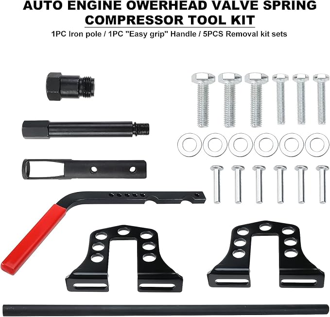 Overhead Valve Spring Compressor Tool Kit Valve Spring Remover Installer for OHC OHV Engine
