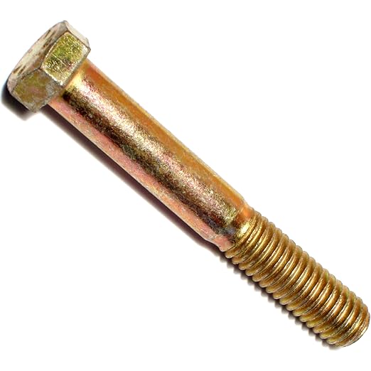 Hard-to-Find Fastener Grade 8 Hex Cap Coarse Large Bolts, Midwest Assortment Refill, Steel Hex Bolts for Construction, Home Improvement, 7/16-14 x 3 - Inch, Pack of 5