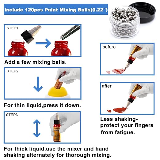 ONiLAB Mini Vortex Mixer with Touch Function, Lab Mixing, Nail Polish,Tattoo Ink,Eyelash Adhesives and Acrylic Paints Mixing, Lab Vortexer for Centrifuge Tubes and Test Tubes,Yellow
