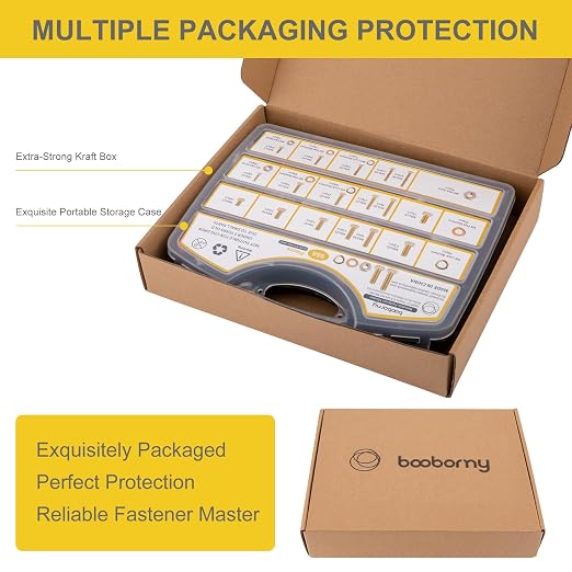 988pcs Grade 8.8 Metric Bolt Assortment, M4 M5 M6 M8 Heavy Duty Bolts and Nuts Kit, Yellow Zinc Plated, Length from 12-30mm
