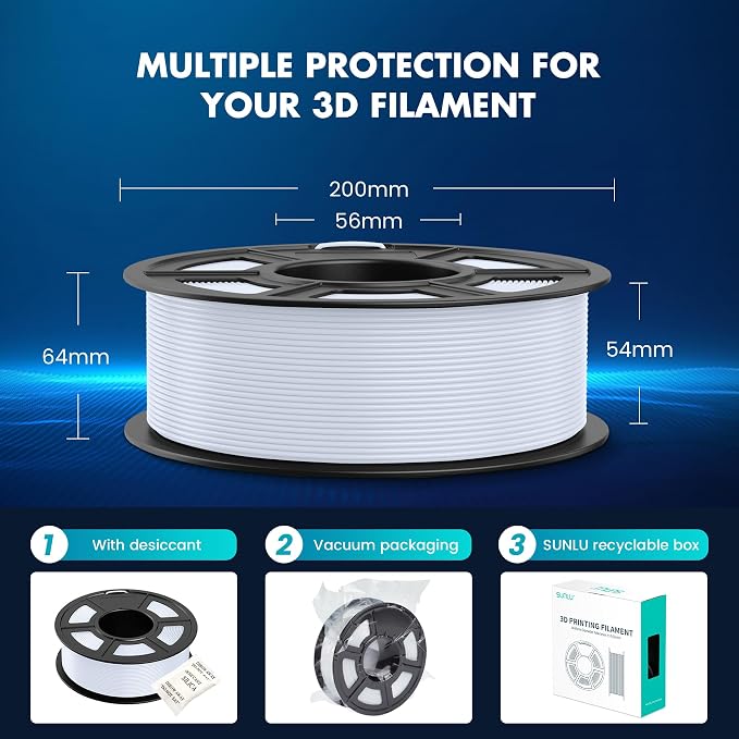 SUNLU High Speed PLA Filament 1.75mm, 30mm/s - 600mm/s Print Range, High Flow Speedy 3D Printer PLA Filament, Designed for Fast Printing, Good for Fast Printing, 1KG*2 Rolls Pink+Orange | 30mm/s - 600mm/s Print Range, High Speed 3D Printer Filament, Fa...