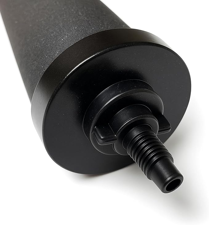 Nispira Premium Water Filter Black Element Cartridge Compatible with Berkey Countertop Water Purification System. Compared to Part BB9. 6 Filters