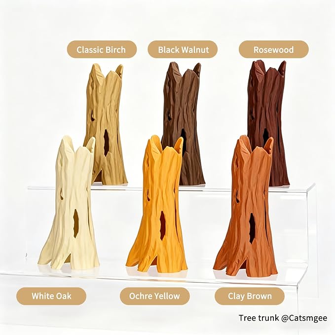 Bamboo PLA Wood 3D Printing Filament for Bambu Lab X1/X1C/P1S/P1P/A1/A1 MINI/AMS 1KG (2.2lbs), Real Wood Texture, Matte Finish, and RFID with Spool +/- 0.03mm (Ochre Yellow 13403)