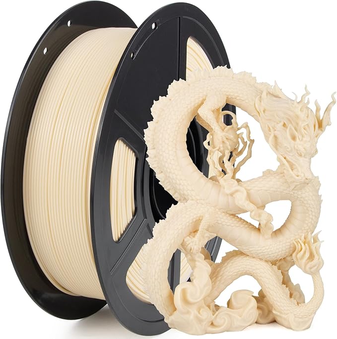 iSANMATE Rapid Beige PLA Plus Filament 1.75mm, Skin 3D Printer Filament, Fast Printing Speed PLA, Dimensional Accuracy ±0.02mm, 1kg/Spool
