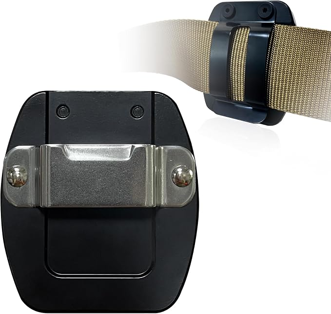 Tape Measure Holder for Belt Tools, Clip-on Tool Belt Drill Holder with Full Metal, Compatible with Impact Driver Any Tape Holster with a Clip & Tools Accessories
