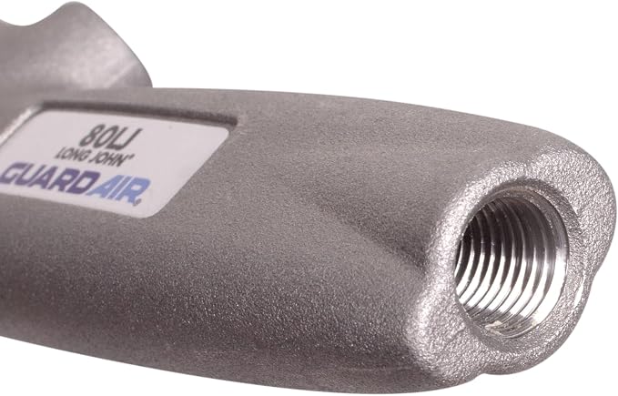 Guardair Whisper Jet with 72-Inch Aluminum Extension and Aluminum Nozzle, for Hard to Reach Areas and Noise Sensitive Environments, 80LJ072AA