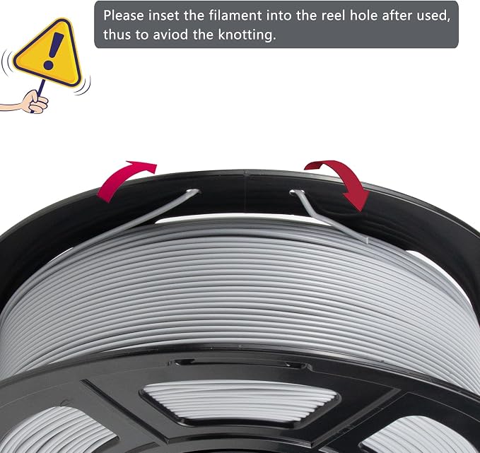 iSANMATE Rapid PLA Filament 1.75mm, Grey 3D Printer Filament, Fast Printing Speed PLA, Dimensional Accuracy ±0.02mm, 1kg/Spool