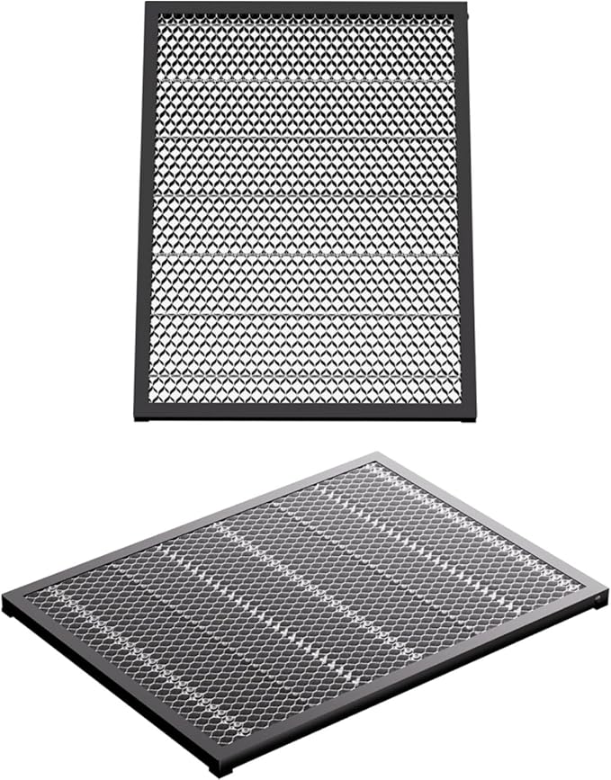 Creality Honeycomb Working Table 460x346mm, Laser Honeycomb Bed for Falcon A1 and A1 Pro, Aluminum Honeycomb Cutting Table for Fast Heat Dissipation and Desktop Protection (18.11” x13.62”)