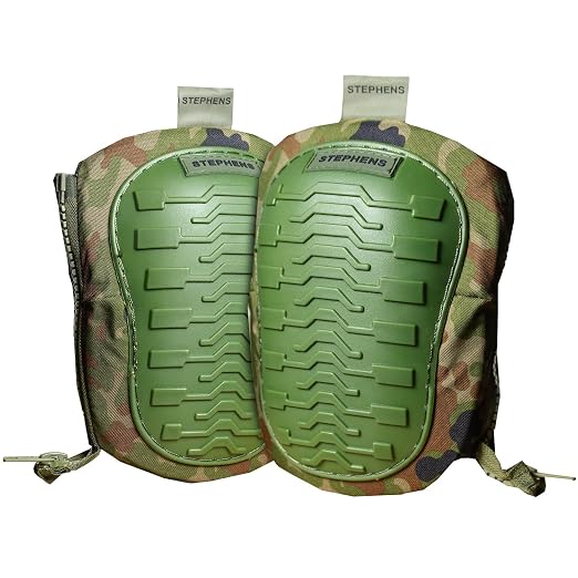 Stephens Strapless Knee Pads for Construction - Heavy Duty Soft Cap Design for Work | Safety Work Gear | Flooring | Roofing | Gardening | Personal Protective Equipment - Cushion Support for Kneeling - Non-Slip Strapless Knee Pad - Eliminate Knee Pain -...