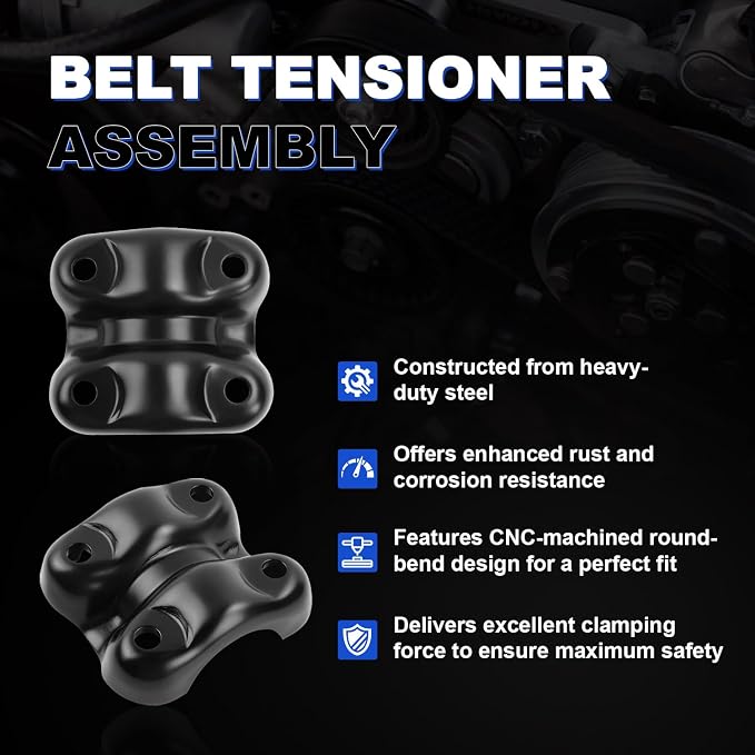 15592585 Upgrade Rear Suspension Leaf Spring Axle U-Bolt Plate Kit - Left & Right Pair,Compatible with 1988-1999 Chevy C1500 K1500 GMC C1500 K1500, 1995-2000 Tahoe, 1992-2000 Yukon, Replace# 15592586