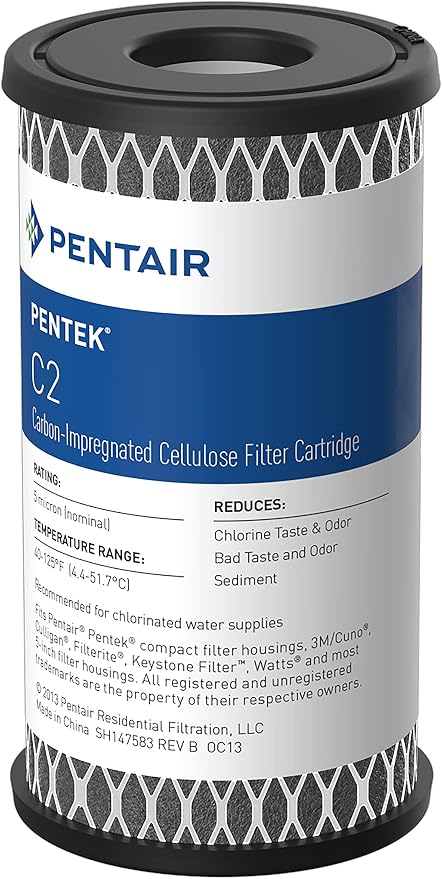 Pentek - 155022-43 C2 Water Filter Cartridge 4.875" x 2.5", 5 Micron