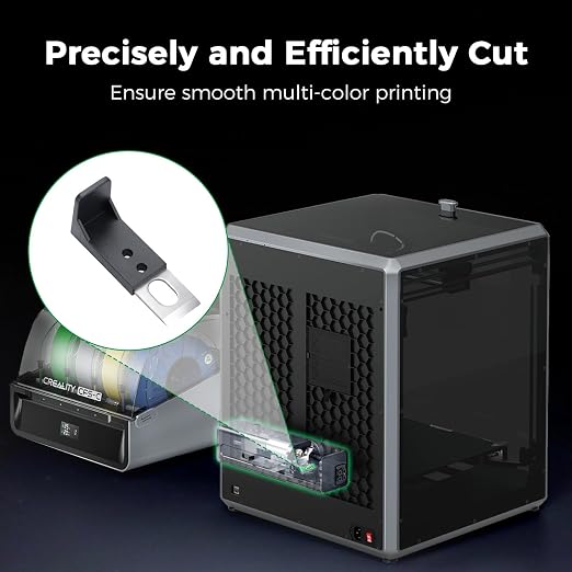 Creality CFS-C Filament Cutter 3PCS, Official Original CFS-C Accessory, External Cutter Replacement 3D Printer Parts, Fast Cut-Off, High Durability, Quick Replacement