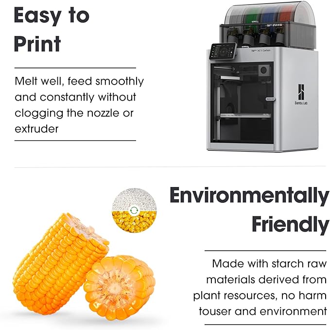 eSUN PLA+ Filament 1.75mm, 3D Printer Filament PLA Plus, Dimensional Accuracy +/- 0.03mm, 1KG per Spool, 2 Spools 3D Printing Filament, Pine Green
