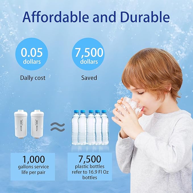 White Filter Replacement for Berkey® PF-2® Fluoride Filters | Compatible with Berkey® Gravity Filtration System, Natural Defluorination Filter Material, Pack of 4