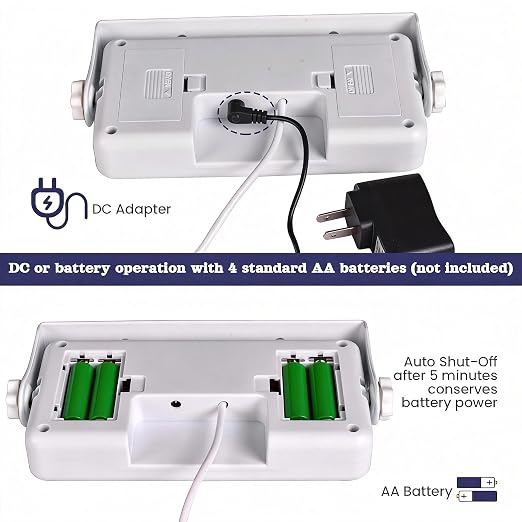 Medical Grade Scale - Scale for Body Weight with Digital Display - 660 lb Home, Gym, Office Professional Physician Scale, High Capacity Wrestling Scale for Body Weight