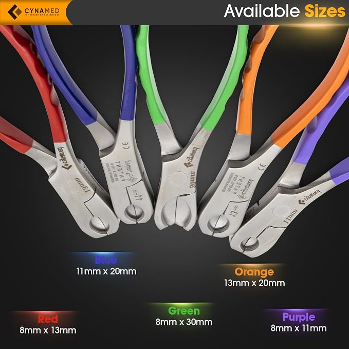 Cynamed Twin Action Decapper Pliers - Perfect for Decapping 8mm and 13mm Crimped Vials and Bottles