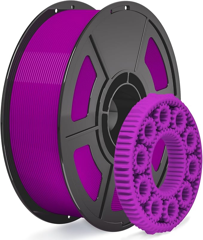 iSANMATE Purple PETG HF Filament 1.75mm 50-400mm/s Rapid PETG High Speed PETG 3D Printer Filament 1KG High Precision,Strong Toughness,for Bambu Lab 3D Printers,AMS,AMSLite