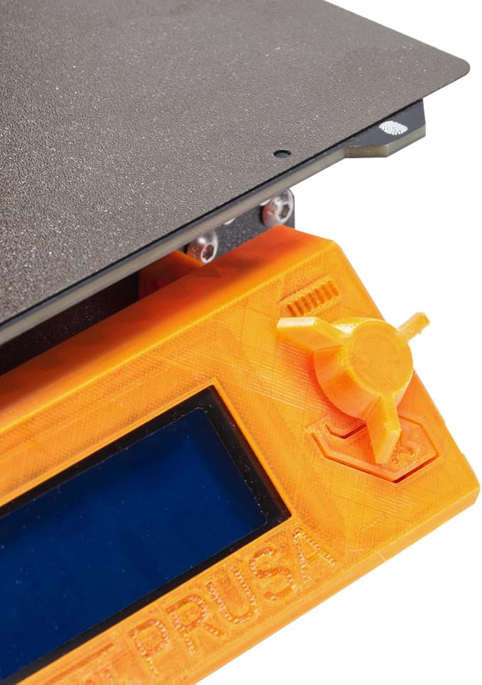 Prusament Premium PETG Prusa Orange Transparent 1.75mm 1kg Filament | PETG filament with ±0.02 mm precision, low stringing, strong layer adhesion, and reliable tangle-free printing.