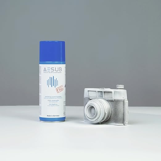 AESUB Blue Spray for 3DMakerpro 3D Scanner, Suitable for Reflective, Transparent Surface or Highly Textured Surfaces 400ml