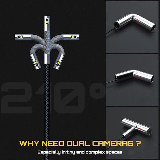 3nd Gen Dual-Lens Articulating Borescope