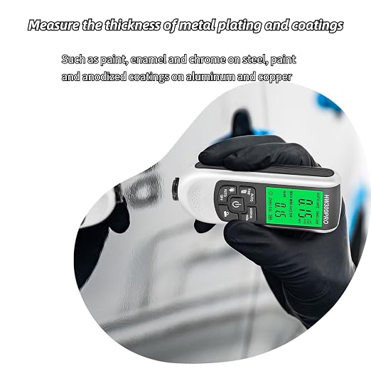 Digital Coating Thickness Gauge Paint Thickness Gauge Automotive Ultra high Precision Probe Car Paint Checker Paint Mil Thickness Meter (Thickness & Feeler Gauges)
