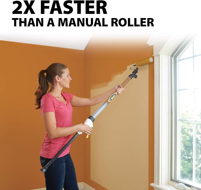 WAGNER 0530003 SMART Paint Roller, 22 Oz Handle Capacity, Paint Power Roller, Power Paint Roller, WAGNER Paint Stick, Automatic Paint Roller, Auto Paint Roller, Power Roller Paint System