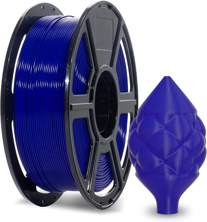 FLASHFORGE ABS Pro Filament 1.75mm Blue, 3D Printer Filament 1kg (2.2lbs) Spool-Dimensional Accuracy +/- 0.02mm, Hot Deformation Below 90℃, Great for Printing Heat-Resistant Functional Parts