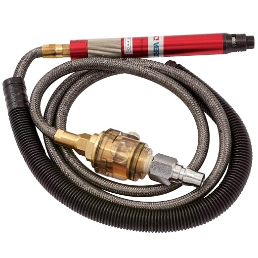 Pro Series by HHIP 7600-0088 1/8" Mini Air Pencil Die Grinder, 5-1/4" Length