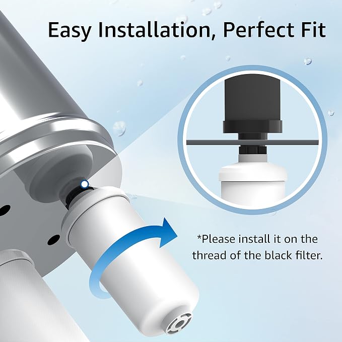 Filterlogic Fluoride Water Filter, Replacement for Berkey® PF-2® Filters, Purewell®, ProOne®, Alexapure®, Waterdrop Gravity King Tank Filter System, NSF/ANSI 372 Certified, 2 Pack