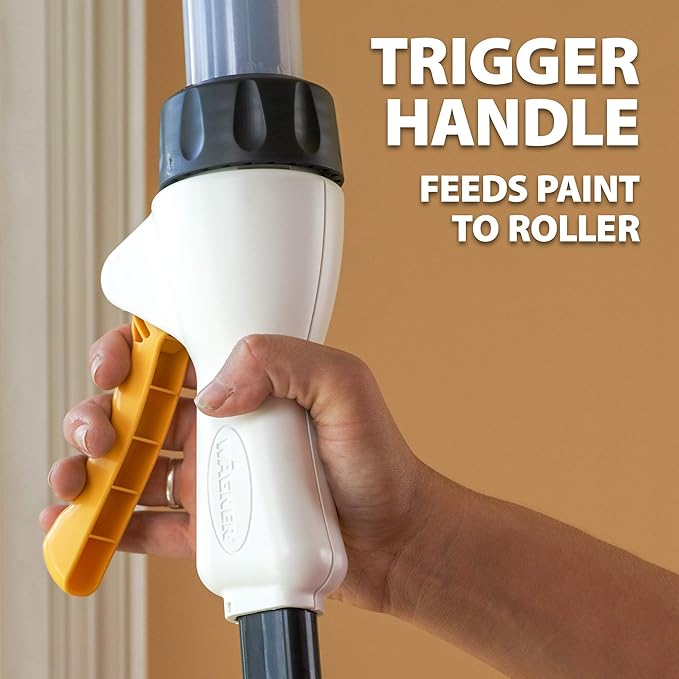 WAGNER 0530003 SMART Paint Roller, 22 Oz Handle Capacity, Paint Power Roller, Power Paint Roller, WAGNER Paint Stick, Automatic Paint Roller, Auto Paint Roller, Power Roller Paint System