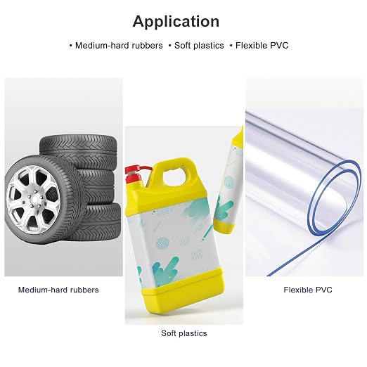 Hardness Tester, Durometer Shore Type C 0-100HC, Digital Durometer 0.1HC Resolution, with Large LCD Display for Flooring, Rubber, Tires, Plastics, Thermal Plastics