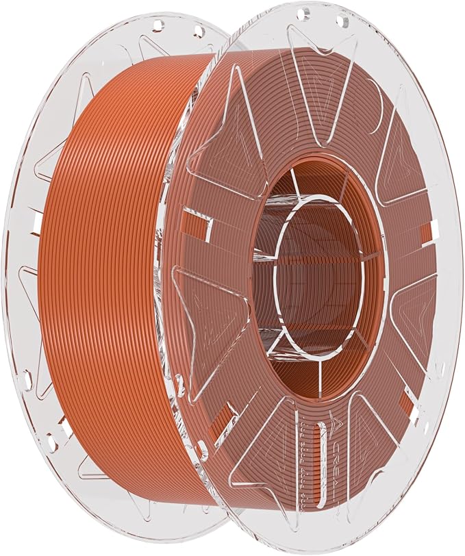 Creality PLA Filament 1.75mm for K2 Plus Combo, RFID 3D Printer Filament PLA for High Speed 30-600mm/s, 1kg(2.2lbs)/Spool Hyper PLA Filament Support CFS, Fits for Most 3D Printers (Brown)