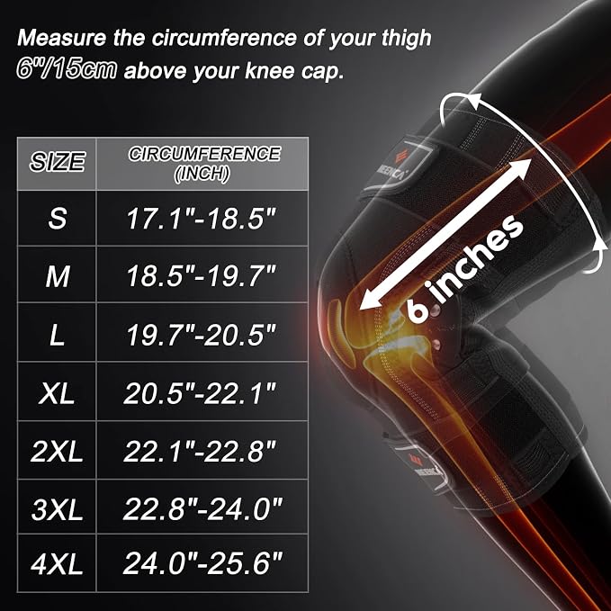 NEENCA Professional Knee Brace, Adjustable Hinged, with Removable Side Stabilizers, Strong Stability for Joint Pain Relief, Arthritis, Meniscus Tear, ACL, PCL, Runner, Sports