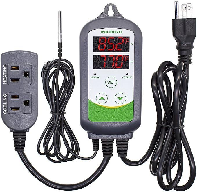 Inkbird ITC-308 Temperature Controller with IHC-200 Humidity Controller