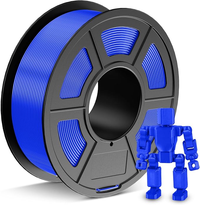 JAYO PETG Filament 1.75mm Blue 1.1 KG, Strong Toughness PETG 3D Printer Filament Dimensional Accuracy +/- 0.02 mm, 2.4lbs Spool Fits for Most FDM 3D Printers