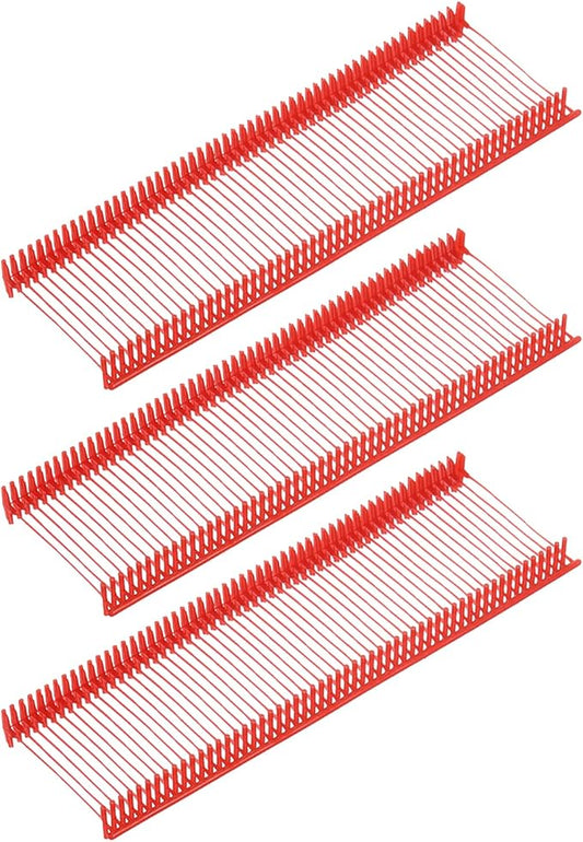 uxcell 5000pcs Standard Tagging Gun Fasteners 25mm Tagging Barbs Pins PP Plastic Tag for Price Tagging Gun, Clothing Tags Gun Attachments for Clothes Bag Fabric, Red
