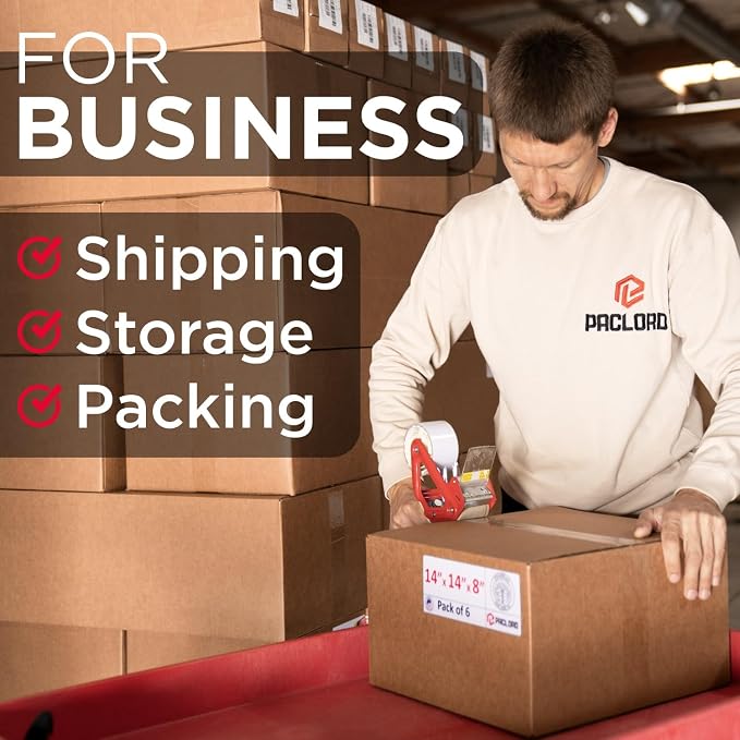 Medium Cardboard Boxes 12"L x 10"W x 10"H (Pack of 12) - USA-Made Packing Boxes for Moving, Shipping, or Storage - USPS, UPS, FedEx Approved - Professional Packing Supplies for Moving | USA-Made Packing Boxes for Moving, Shipping, or Storage - USPS, UP...