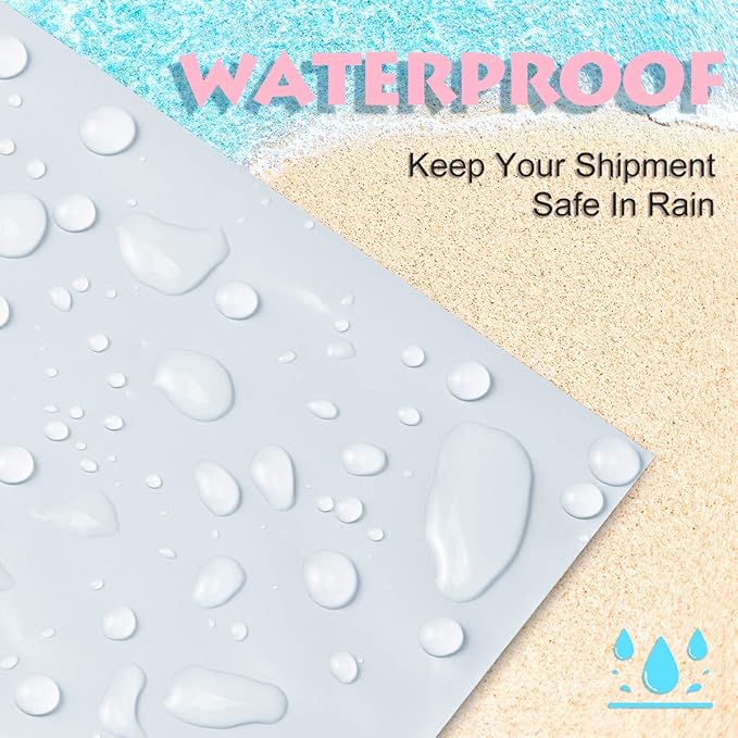 UCGOU Poly Mailers 24x24 Inch White 100 Pack Extra Large Shipping Bags Strong Thick Mailing Envelopes Self Seal Adhesive Waterproof and Tear Proof Boutique Postal for Clothing Quilt and More