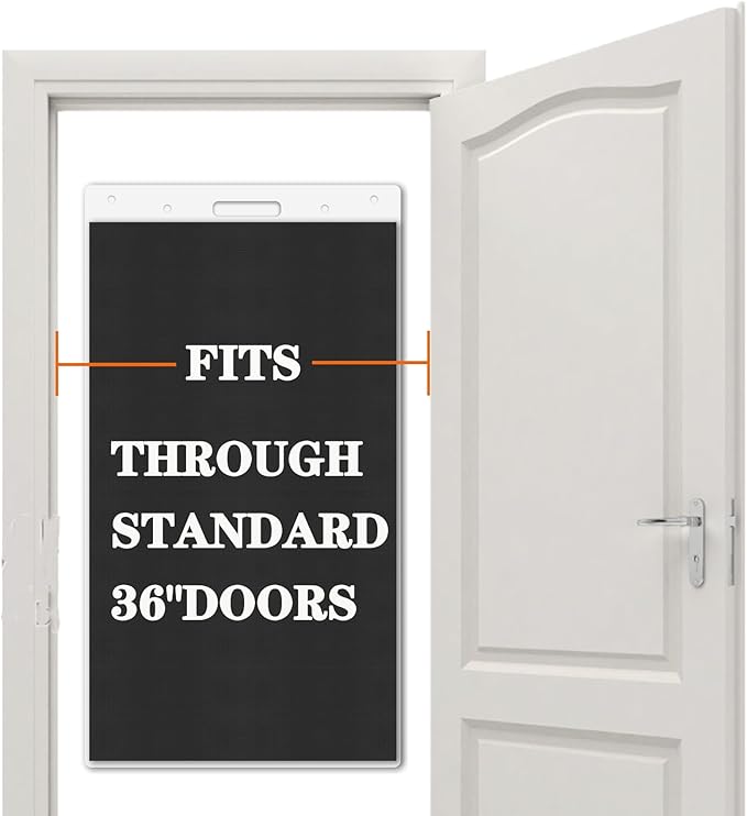 Appliance Slider with Pull Strap, 49" X 30", Heavy Duty Moving Mat Furniture Sliders for Ultimate Floor Protection Appliance Moving Mat Glides Easily